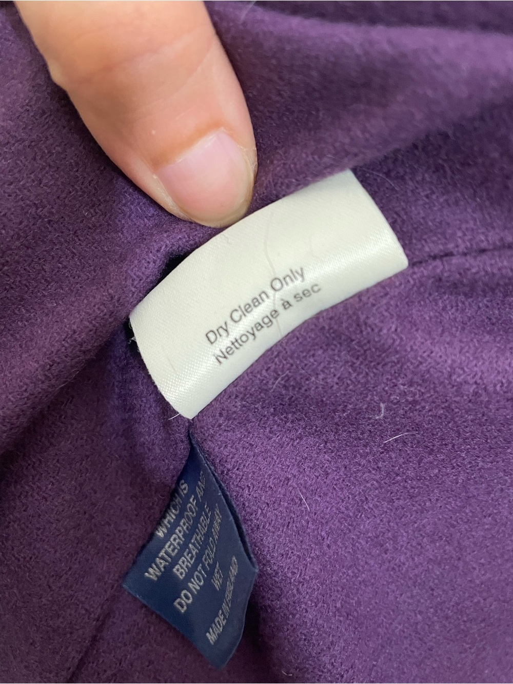 Chrysalis Chiltern Wool Field Coat Olive W/ Purple Lining Men’s Med - Picture 9 of 16